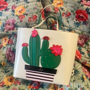 Beautiful Kate Spade cactus tote